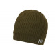 Bonnet NY Vert Kaki en laine Look Streetwear Fashion Yrkton BONNETS Nyls Création