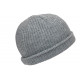 Bonnet NY Gris Clair en laine Look Streetwear Fashion Yrkton BONNETS Nyls Création