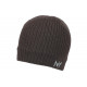 Bonnet NY Gris Fonce en laine Look Streetwear Fashion Yrkton BONNETS Nyls Création