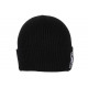 Bonnet NY Noir et Blanc en Laine Patch Original Classe Broadyx BONNETS Hip Hop Honour