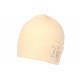 Bonnet New York Beige en Laine Tendance et Chaude Nevy BONNETS Hip Hop Honour