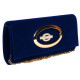 Pochette Femme Bleue en Velours Mariage Sac Soiree Minaudiere Vilky Pochette cérémonie Nyls Création