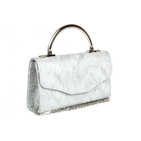 Sac de Soiree Argent Tendance Pochette Femme Mariage Classe Syofy Pochette cérémonie Nyls Création