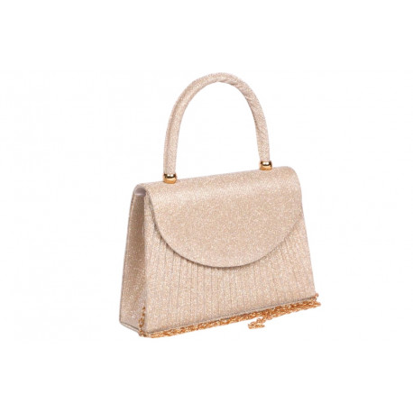 Sac de Soiree Champagne Strass Classe Pochette Femme Mariage Doree Nory Pochette cérémonie Nyls Création