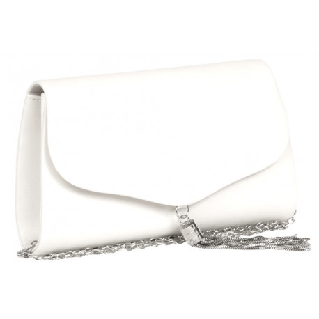 Pochette Femme Ivoire Satin Classe Mariage Sac Soiree Creme Prettya Pochette cérémonie Nyls Création