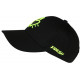 Casquette Coeur Verte Fluo et Noire Strass Couronne Baseball Crown CASQUETTES Hip Hop Honour