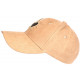 Casquette Couronne Beige et Doree Strass Coeur en Daim Corona CASQUETTES Hip Hop Honour