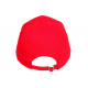 Casquette Coeur Rouge et Doree Couronne Glitter en Coton Krone CASQUETTES Hip Hop Honour