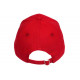 Casquette Coeur Rouge Bordeaux et Doree Couronne Glitter Coton Krone CASQUETTES Hip Hop Honour