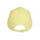 Casquette Coeur Jaune Clair et Doree Couronne Glitter en Coton Krone CASQUETTES Hip Hop Honour