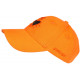 Casquette Coeur Orange et Doree Couronne Glitter en Coton Krone CASQUETTES Hip Hop Honour