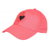 Casquette Coeur Rose et Doree Couronne Glitter en Coton Krone