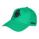 Casquette Coeur Verte et Doree Couronne Glitter en Coton Krone CASQUETTES Hip Hop Honour