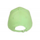 Casquette Coeur Vert Anis Couronne Argent Glitter en Coton Krone CASQUETTES Hip Hop Honour