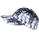 Casquette Couronne Reflect Blanche Streetwear Coeur Strass Dore Crown CASQUETTES Hip Hop Honour