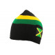 Bonnet Jamaicain Noir Jaune et Vert BONNETS Nyls Création