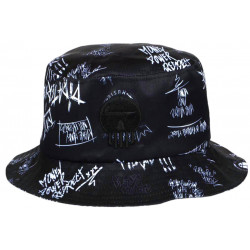 Chapeau Bob La Piraterie Booba Looké Streetwear Noir BOB Piraterie Music