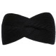 Bandeau Laine Femme Noir Noeud Croise Chic Headband Hiver Esfye Bandeau Nyls Création