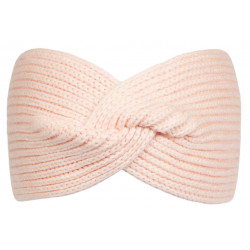 Bandeau Laine Femme Rose Pastel Noeud Croise Chic Headband Hiver Esfye Bandeau Nyls Création