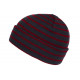 Bonnet Marin Enfant Rouge et Bleu Look Breton Elfenn de 7 a 12 ans Bonnet Enfant Nyls Création