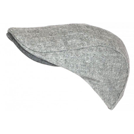 Casquette Beret Gris Chine en Laine Hipster Taille Réglable Hackney CASQUETTES Nyls Création