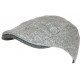 Casquette Beret Gris Chine en Laine Hipster Taille Réglable Hackney CASQUETTES Nyls Création