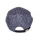 Casquette Beret Bleu Chine Laine Chevrons Hipster Taille Réglable Hackney CASQUETTES Nyls Création