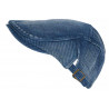 Casquette Bleu Jeans Beret Denim Coton Tendance Sylyk Taille Reglable