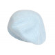 Bonnet Béret Angora Bleu Ciel en Laine Douce et Tendance Angela BONNETS Nyls Création