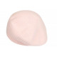 Bonnet Béret Angora Rose Clair en Laine Douce et Tendance Angela BONNETS Nyls Création