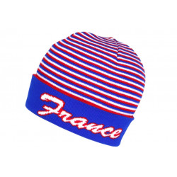 Bonnet France Bleu Blanc Rouge Drapeau Français Fashion en Laine BONNETS Nyls Création