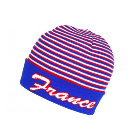 Bonnet France Bleu Blanc Rouge Drapeau Français Fashion en Laine BONNETS Nyls Création