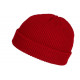 Bonnet Docker Rouge en Laine Mode Marin Miki Hiver Tytouan BONNETS Nyls Création