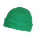 Bonnet Docker Vert en Laine Mode Marin Miki Hiver Tytouan BONNETS Nyls Création