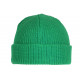 Bonnet Docker Vert en Laine Mode Marin Miki Hiver Tytouan BONNETS Nyls Création