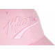 Casquette Miami Rose Pastel Classe et Vintage en Coton Baseball CASQUETTES Nyls Création