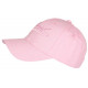 Casquette Miami Rose Pastel Classe et Vintage en Coton Baseball CASQUETTES Nyls Création