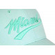 Casquette Miami Verte Pastel Classe et Vintage en Coton Baseball CASQUETTES Nyls Création