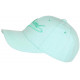 Casquette Miami Verte Pastel Classe et Vintage en Coton Baseball CASQUETTES Nyls Création