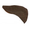 Casquette Beret Marron en Laine Chic Taille Réglable Nylney