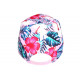 Casquette NY Rose et Bleue Fleurs Tropicales Fashion Baseball Hawai CASQUETTES Hip Hop Honour