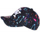 Casquette NY Noire et Bleue Design Cosmos Streetwear Baseball Galaxy CASQUETTES Hip Hop Honour