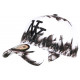 Casquette Enfant Blanche et Noire Streetwear Fire NY Baseball de 7 a 11 ans Casquette Enfant Hip Hop Honour