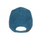 Casquette Velours Bleu Petrole Cotele Tendance Baseball Sneyson CASQUETTES Nyls Création