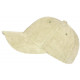 Casquette Velours Beige cotele Classe Confort Baseball Sneyson CASQUETTES Nyls Création