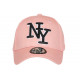 Casquette NY Rose et Noire Classe Visiere Baseball Broadwyx CASQUETTES Hip Hop Honour