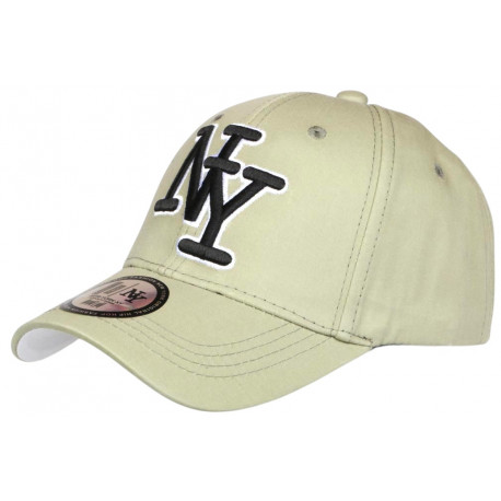 Casquette NY Vert Clair et Noire Classe Visiere Baseball Broadwyx CASQUETTES Hip Hop Honour