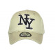 Casquette NY Vert Clair et Noire Classe Visiere Baseball Broadwyx CASQUETTES Hip Hop Honour