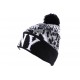 Bonnet NY Noir et Leopard Gris ANCIENNES COLLECTIONS divers