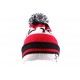 Bonnet NY Rouge, Blanc et Noir avec pompon ANCIENNES COLLECTIONS divers